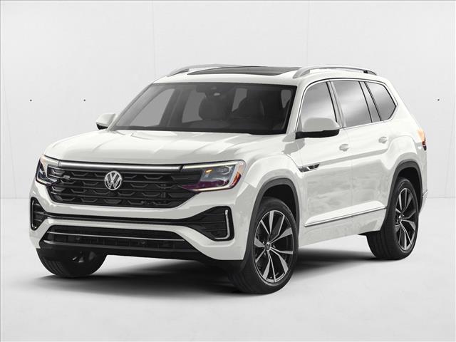 Opal White Pearl 2024 Volkswagen Atlas SUV / Crossover All-Wheel Drive 8-Speed Automatic