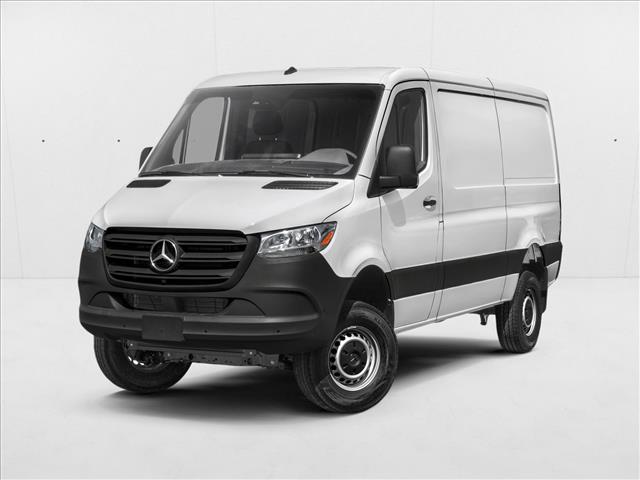 Gray 2024 Mercedes-Benz Sprinter Cargo Van Rear-Wheel Drive 9-Speed Automatic