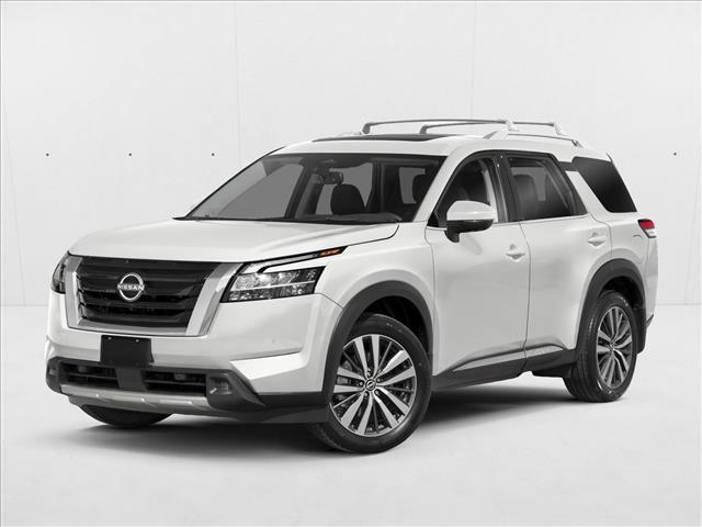 Pearl White Tricoat 2024 Nissan Pathfinder SUV / Crossover Front-Wheel Drive Automatic