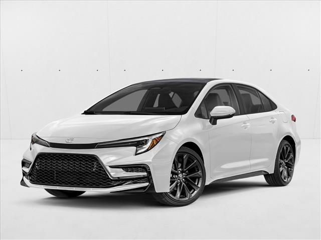 White 2024 Toyota Corolla Sedan Front-Wheel Drive Automatic