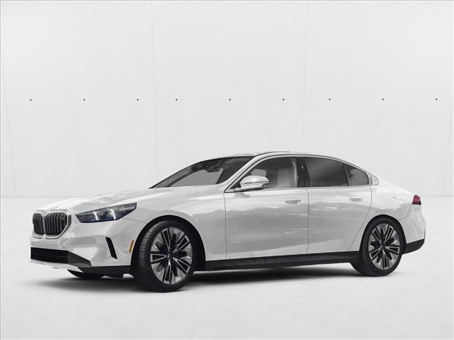 White 2024 BMW 5 Series Sedan Rear-Wheel Drive 8-Speed Automatic