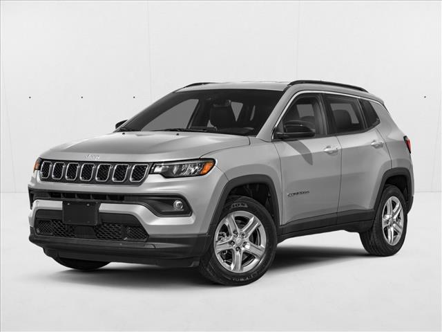 Baltic Gray Metall 2024 Jeep Compass Latitude 4WD SUV / Crossover Four-Wheel Drive 8-Speed Automatic