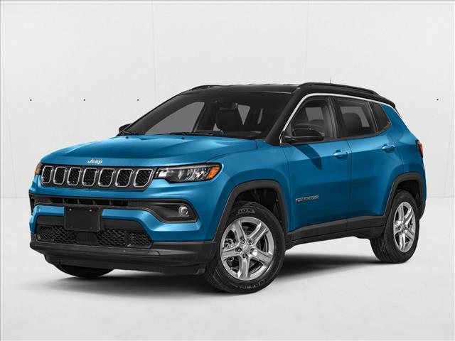 Hydro Blue Pearlcoat 2024 Jeep Compass Limited 4WD SUV / Crossover Four-Wheel Drive 8-Speed Automatic