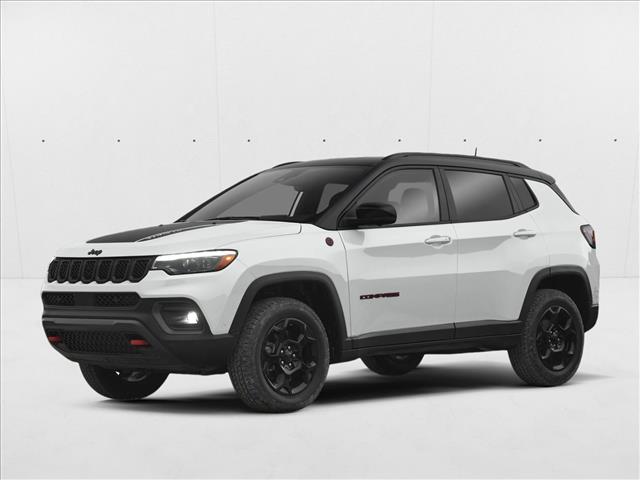 Bright White Clearcoat 2024 Jeep Compass Trailhawk 4WD SUV / Crossover Four-Wheel Drive 8-Speed Automatic