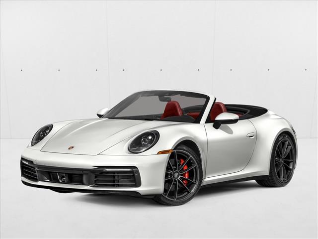 White 2024 Porsche 911 Convertible Rear-Wheel Drive Automatic