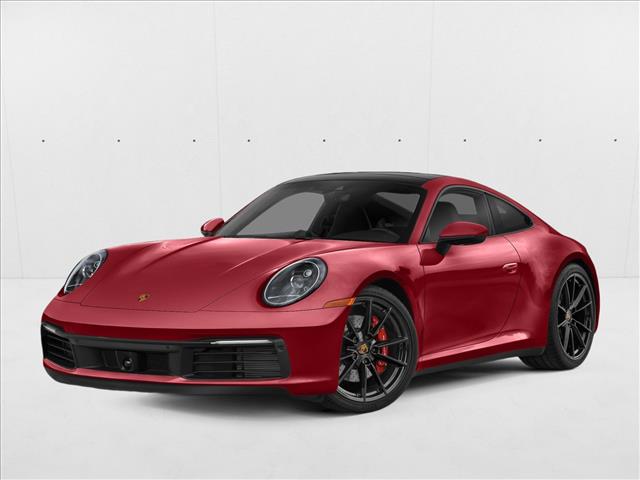 Carmine Red 2024 Porsche 911 Coupe Rear-Wheel Drive Automatic