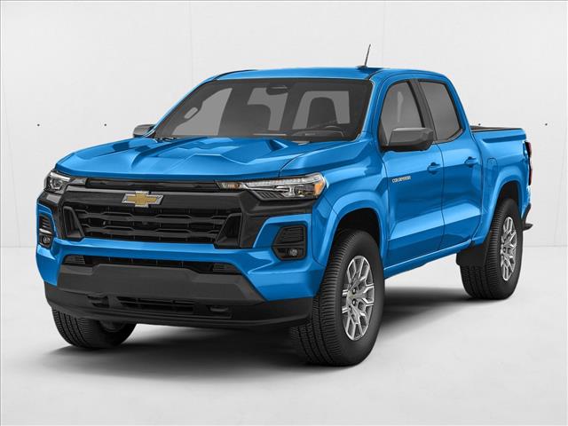 Glacier Blue Metallic 2024 Chevrolet Colorado Pickup Truck Four-Wheel Drive 8-Speed Automatic