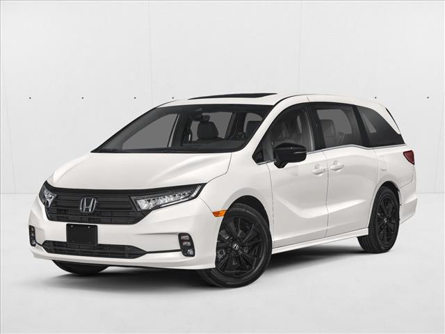 Platinum White Pearl 2024 Honda Odyssey Sport FWD Minivan Front-Wheel Drive Automatic