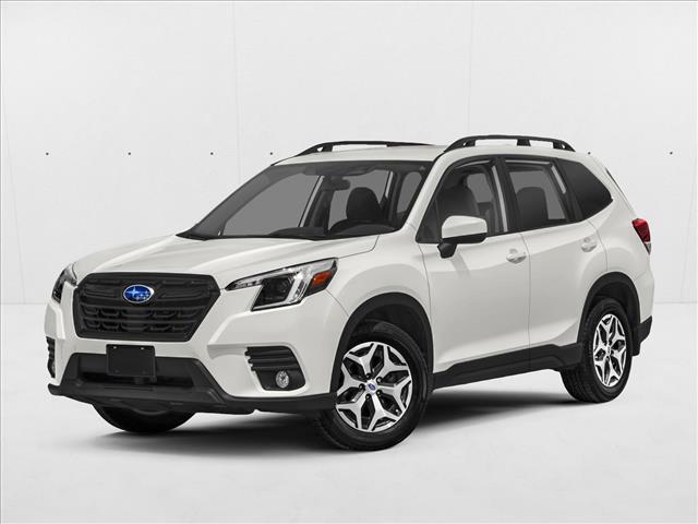 Crystal White Pearl 2024 Subaru Forester SUV / Crossover All-Wheel Drive Continuously Variable Transmission