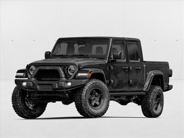 Black Clearcoat 2024 Jeep Gladiator Pickup Truck Four-Wheel Drive 6-Speed Manual