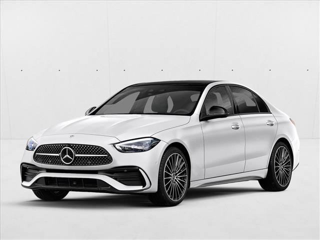 Polar White 2024 Mercedes-Benz C-Class Sedan Rear-Wheel Drive 9-Speed Automatic