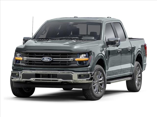 Carbonized Gray Metallic 2024 Ford F-150 Pickup Truck Four-Wheel Drive Automatic