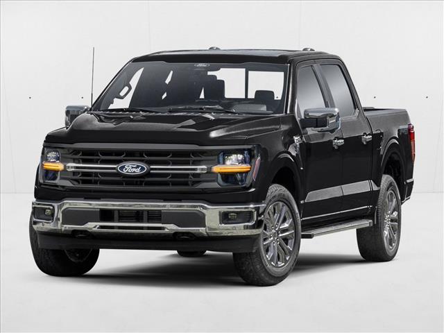Agate Black Metallic 2024 Ford F-150 Pickup Truck Four-Wheel Drive Automatic