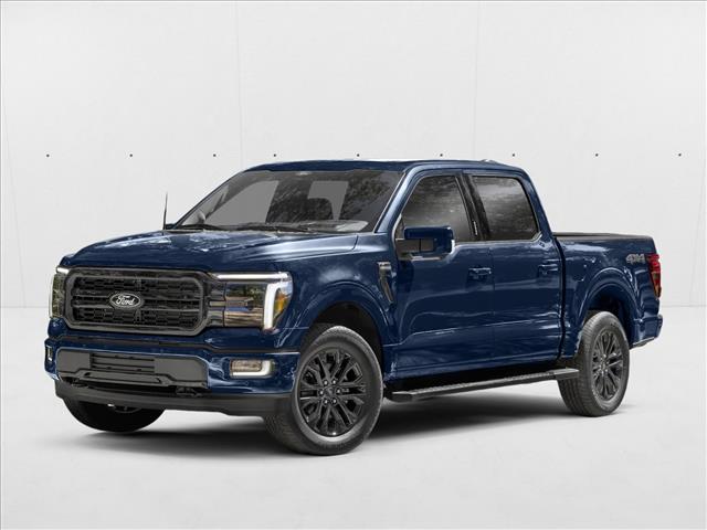 Antimatter Blue Metallic 2024 Ford F-150 Pickup Truck Four-Wheel Drive Automatic