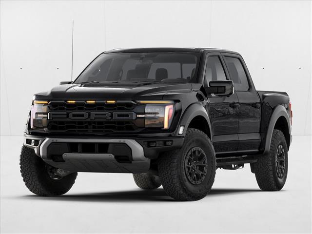 Agate Black Metallic 2025 Ford F-150 Raptor SuperCrew 4WD Pickup Truck Four-Wheel Drive Automatic