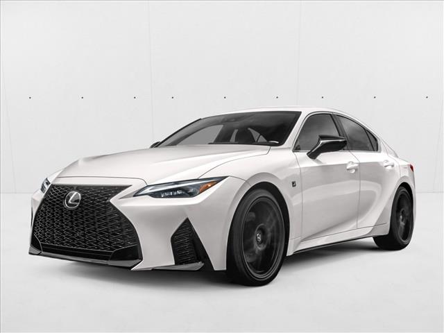 Ultra White 2024 Lexus IS 350 F Sport Design RWD Sedan Rear-Wheel Drive Automatic