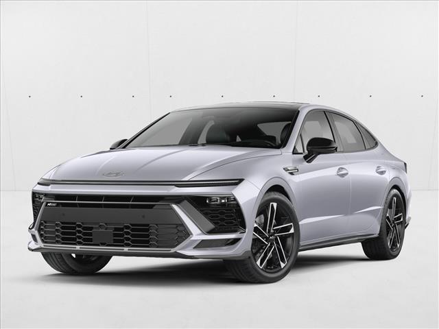 Aero Silver 2024 Hyundai Sonata N Line FWD Sedan Front-Wheel Drive 8-Speed Automatic