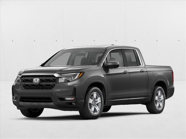 Gray (Modern Steel Metallic) 2024 Honda Ridgeline RTL AWD Pickup Truck All-Wheel Drive Automatic