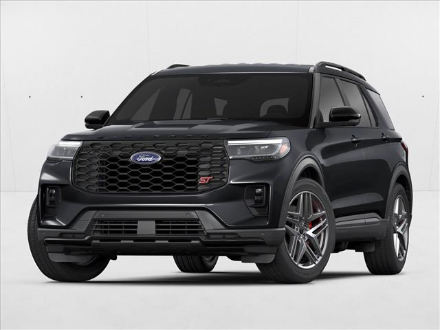 Agate Black Metallic 2025 Ford Explorer ST AWD SUV / Crossover All-Wheel Drive Automatic