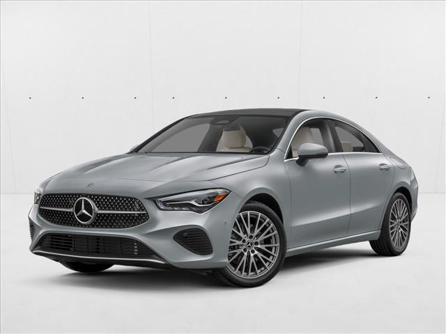 Gray (Mountain Grey Metallic) 2025 Mercedes-Benz CLA 250 4MATIC Coupe All-Wheel Drive Automatic