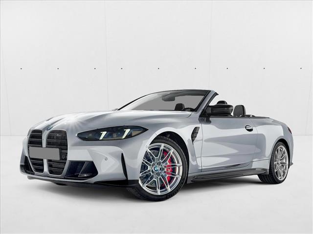 Gray (Dravit Grey Metallic) 2025 BMW M4 Competition xDrive Convertible AWD Convertible All-Wheel Drive 8-Speed Automatic