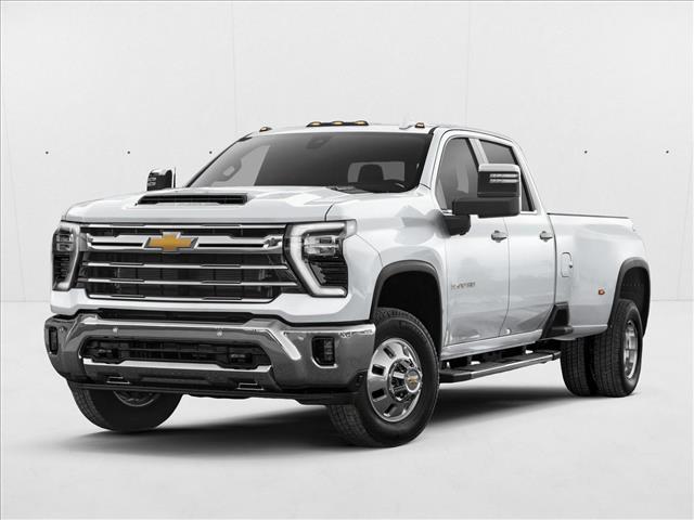 Summit White 2025 Chevrolet Silverado 3500HD Pickup Truck Four-Wheel Drive Automatic