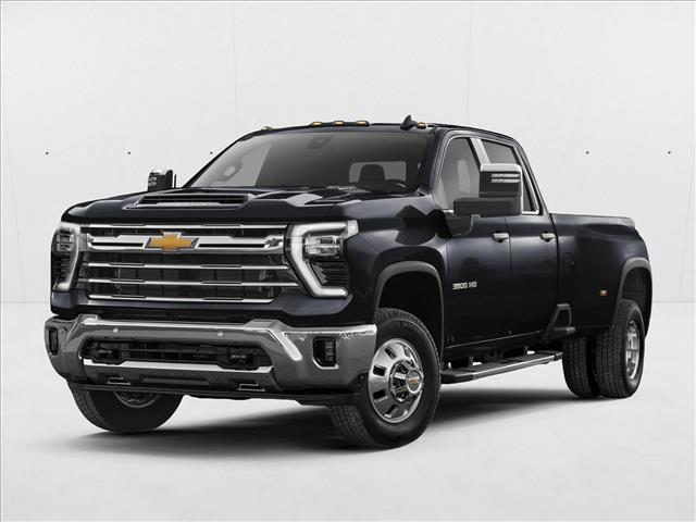 Black 2025 Chevrolet Silverado 3500HD Pickup Truck Four-Wheel Drive Automatic