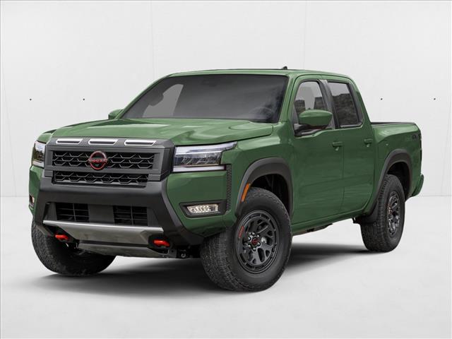 Tactical Green Metallic 2025 Nissan Frontier Pickup Truck Four-Wheel Drive Automatic
