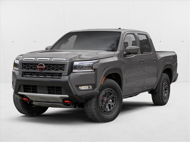Gray (Gun Metallic) 2025 Nissan Frontier Pickup Truck Four-Wheel Drive Automatic