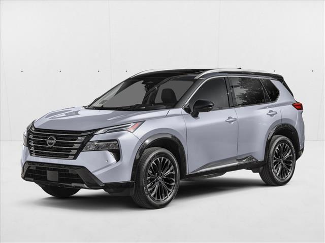 Boulder Gray Pearl/Super Black 2025 Nissan Rogue Platinum FWD SUV / Crossover Front-Wheel Drive Automatic