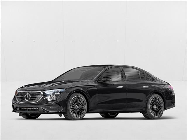 Polar White 2025 Mercedes-Benz E-Class E 450 4MATIC Sedan All-Wheel Drive 9-Speed Automatic