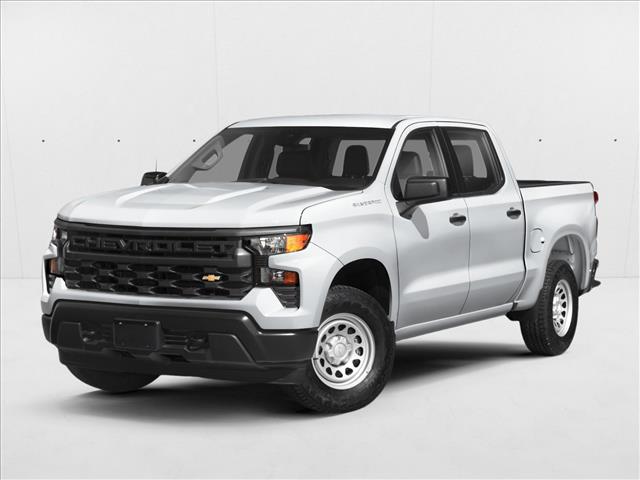 Gray 2025 Chevrolet Silverado 1500 LT Crew Cab 4WD Pickup Truck Four-Wheel Drive 8-Speed Automatic
