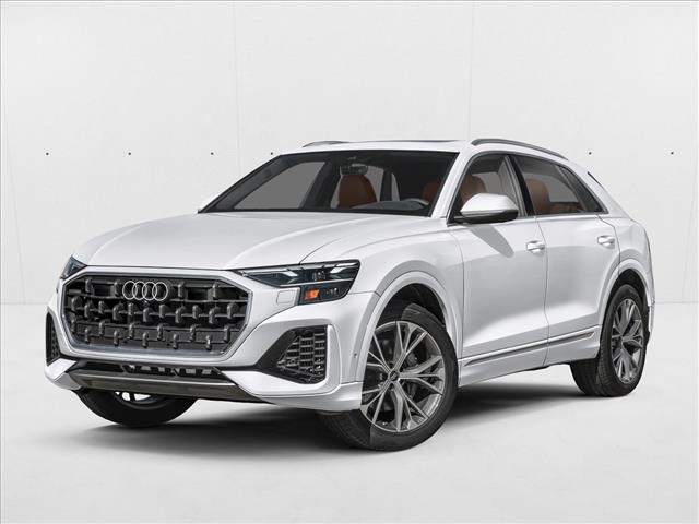 Glacier White Metallic 2025 Audi Q8 SUV / Crossover All-Wheel Drive Automatic