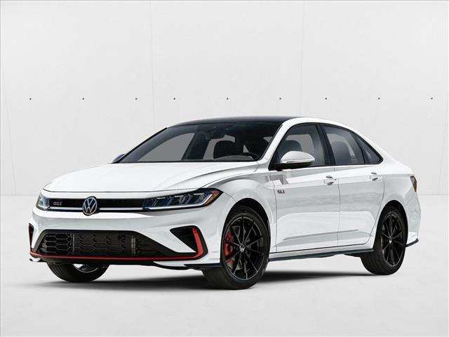 Pure White 2025 Volkswagen Jetta GLI Autobahn FWD Sedan Front-Wheel Drive 7-Speed Automatic