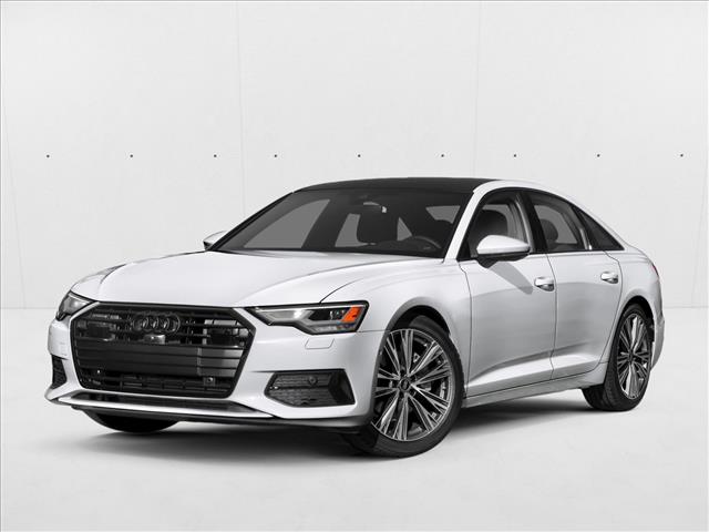 Glacier White Metallic 2025 Audi A6 Sedan All-Wheel Drive Automatic