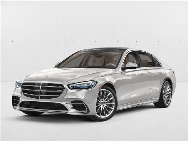 Manufaktur Moonlight White Magno 2025 Mercedes-Benz S-Class Sedan All-Wheel Drive Automatic