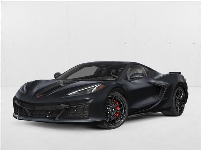 Black 2025 Chevrolet Corvette Coupe Rear-Wheel Drive 8-Speed Automatic