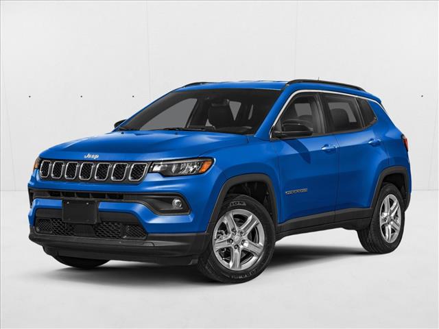 Hydro Blue Pearlcoat 2025 Jeep Compass SUV / Crossover Four-Wheel Drive 8-Speed Automatic