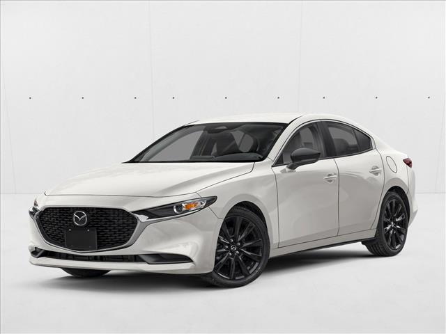 Gray (Platinum Quartz Metallic) 2025 Mazda MAZDA3 Sedan Front-Wheel Drive Automatic