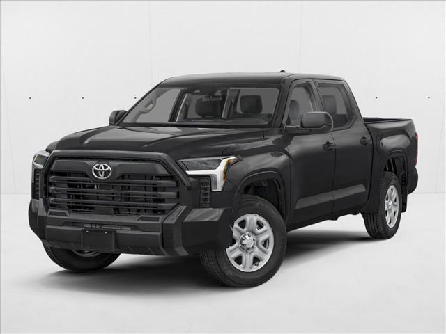 Midnight Black Metallic 2025 Toyota Tundra SR5 CrewMax Cab 4WD Pickup Truck Four-Wheel Drive Automatic
