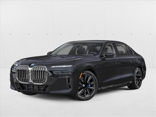 Carbon Black Metallic 2025 BMW 7 Series 750e xDrive Sedan All-Wheel Drive 8-Speed Automatic