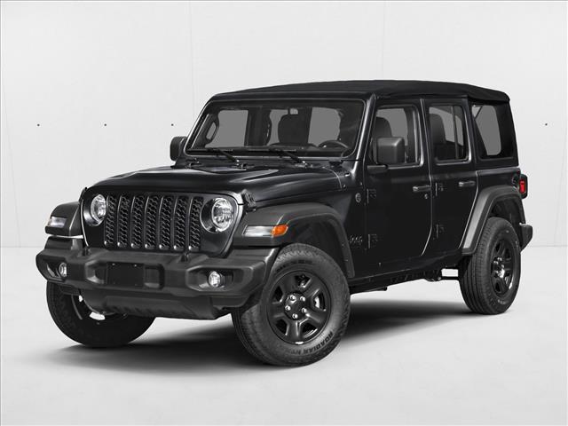 White 2025 Jeep Wrangler Rubicon 4-Door 4WD SUV / Crossover Four-Wheel Drive 6-Speed Manual