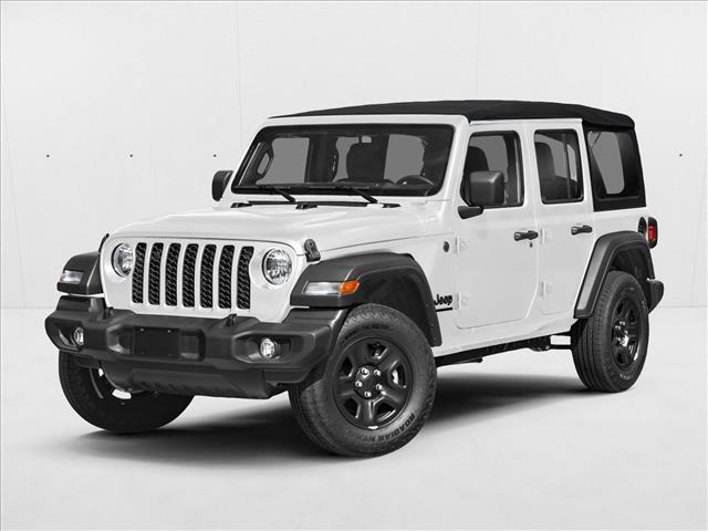 Bright White Clearcoat 2025 Jeep Wrangler SUV / Crossover Four-Wheel Drive 8-Speed Automatic
