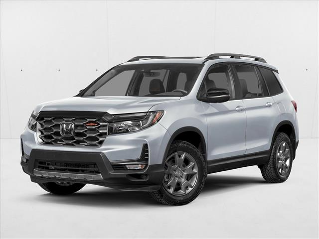 Lunar Silver Metallic 2025 Honda Passport TrailSport AWD SUV / Crossover All-Wheel Drive 9-Speed Automatic