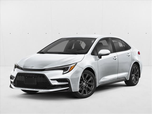 White 2025 Toyota Corolla SE FWD Sedan Front-Wheel Drive Continuously Variable Transmission