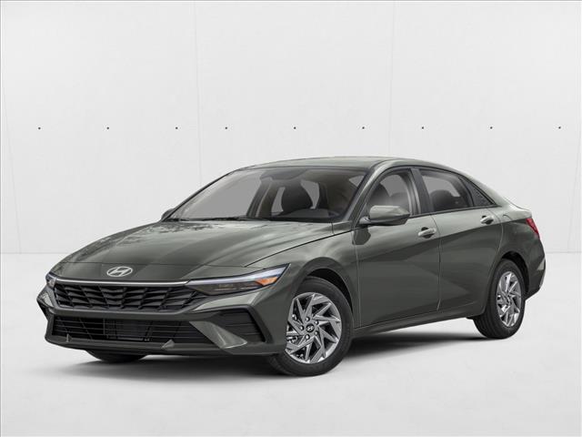 Amazon Gray 2025 Hyundai Elantra Sedan Front-Wheel Drive Automatic