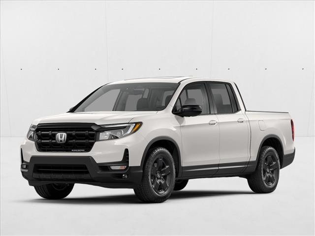Platinum White Pearl 2025 Honda Ridgeline Black Edition AWD Pickup Truck All-Wheel Drive 9-Speed Automatic
