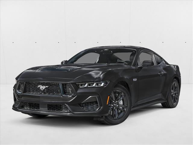 Shadow Black 2025 Ford Mustang Coupe Rear-Wheel Drive Automatic