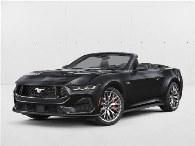Shadow Black 2025 Ford Mustang GT Premium Convertible RWD Convertible Rear-Wheel Drive 6-Speed Manual