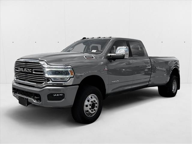 Billet Silver Metallic Clearcoat 2024 RAM 3500 Big Horn Crew Cab 4WD Pickup Truck Four-Wheel Drive 6-Speed Automatic